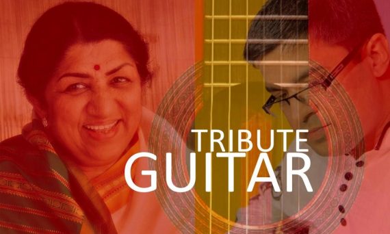 Guitar Tribute to Lata Mangeshkar Instrumental Bollywood Music Songs & Cover