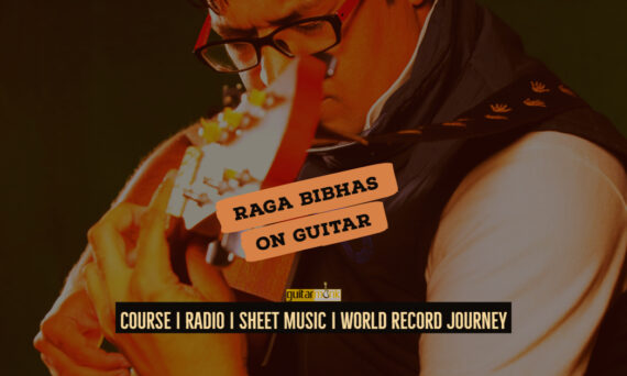 Raga Bibhas राग बिभास Bhairav Thaat NotesTabsSheet Musicon Guitar Guitarmonk