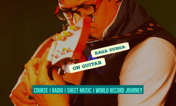 Raga Durga राग दुर्गा Bilawal Thaat NotesTabsSheet Musicon Guitar Guitarmonk