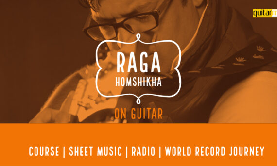 Raga Homshikha राग होमशिखा Khamaj Thaat NotesTabsSheet Musicon Guitar Guitarmonk