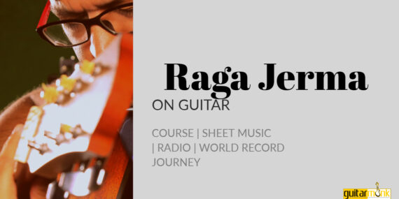 Raga Jerma राग जेरमा Khamaj Thaat NotesTabsSheet Musicon Guitar Guitarmonk
