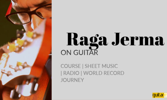 Raga Jerma राग जेरमा Khamaj Thaat NotesTabsSheet Musicon Guitar Guitarmonk