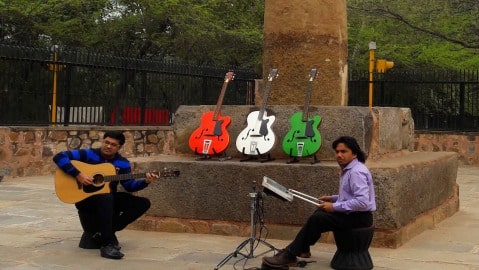 Ashokan Pillar - Amazing India Ragas on Guitar Journey