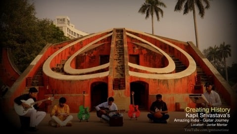 Jantar Mantar - Amazing India Ragas on Guitar Heritage Journey